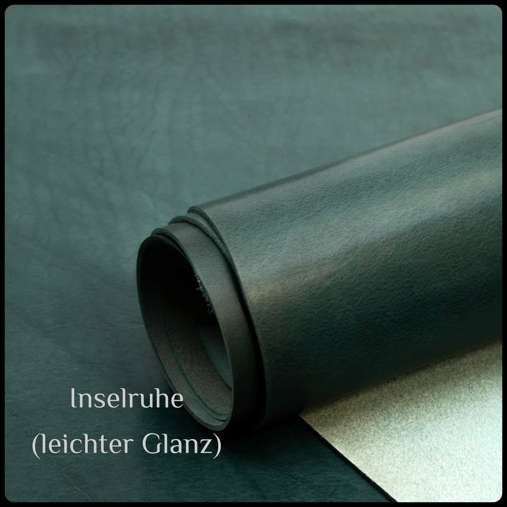 "Inselruhe" Notizling A6 Ledercover-Set