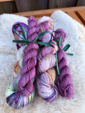 "Das Gewicht des Himmels im August" SOCKSET 75 % Merino 25% Nylon 425m/100g plus Mini-Strang