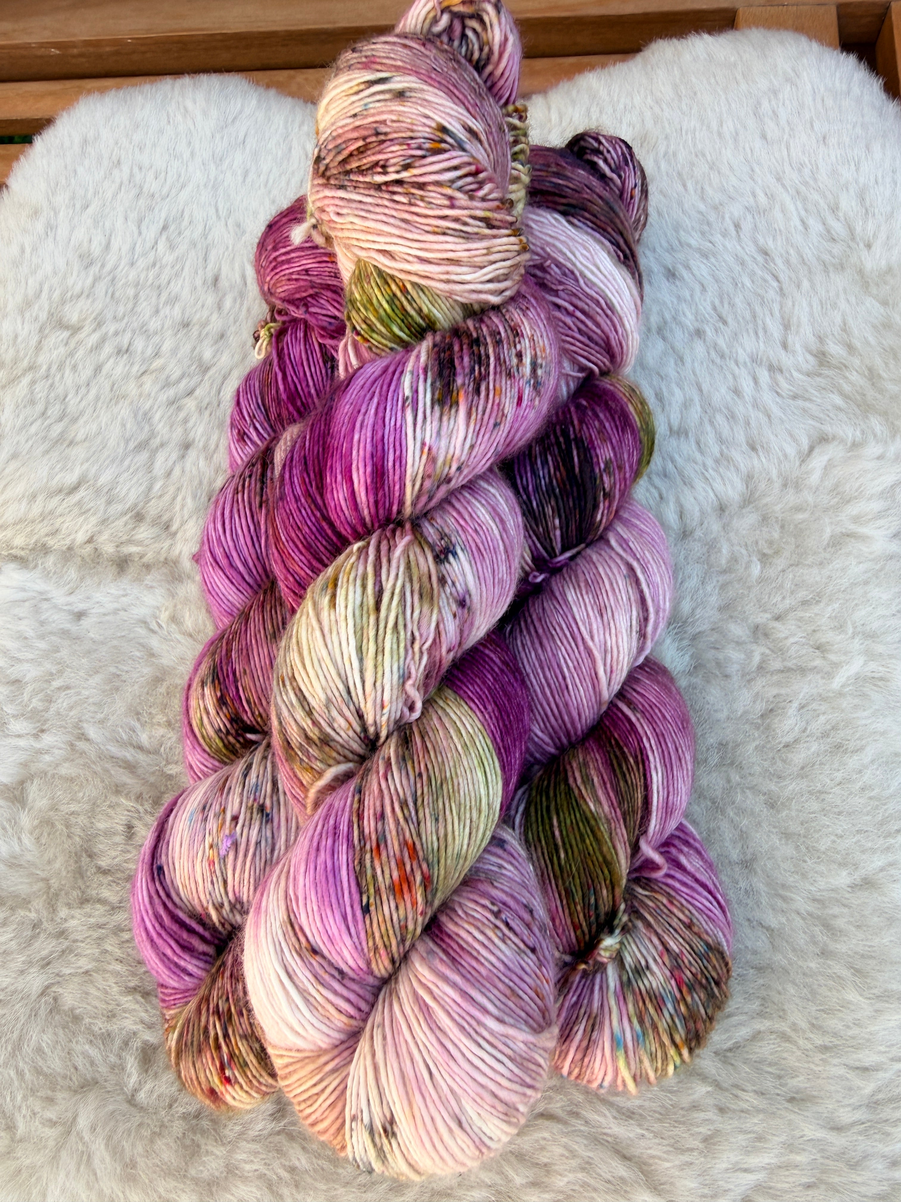 "Kurz vor dem ersten Kaffee" MeerSingle  100% Merino 366m/100g
