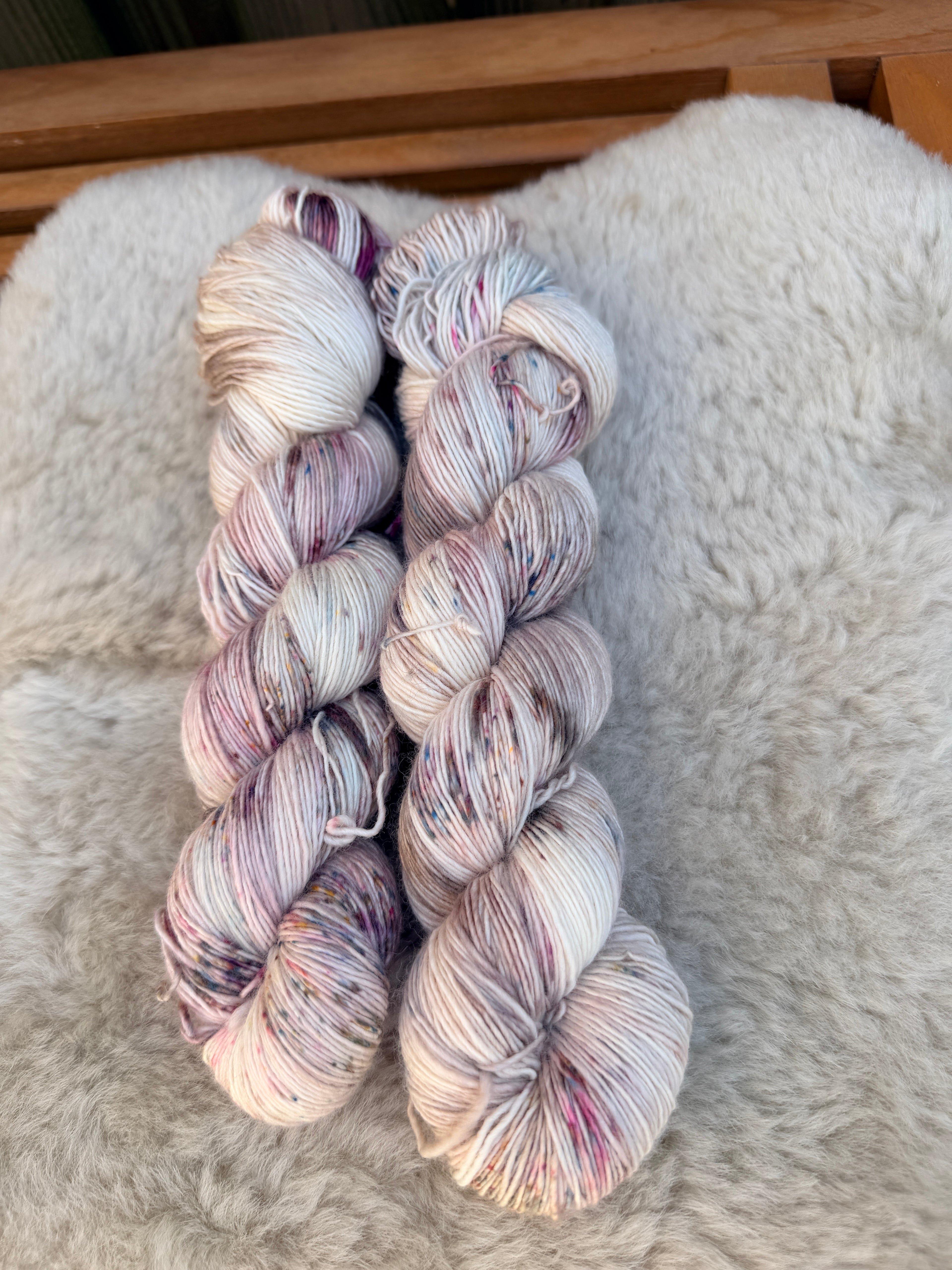 "7 Minuten vor dem Aufwachen" MeerSingle  100% Merino 366m/100g