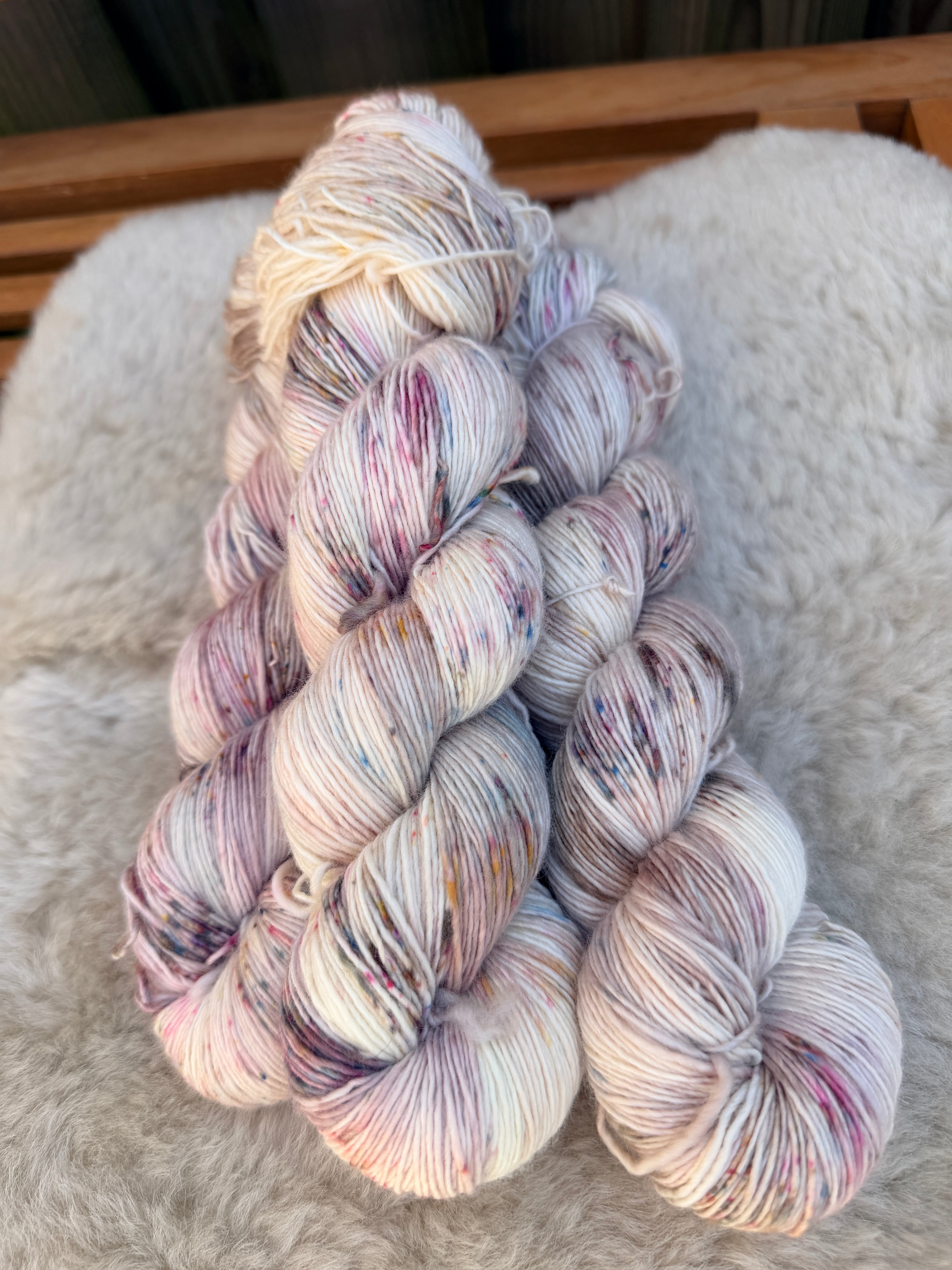 "7 Minuten vor dem Aufwachen" MeerSingle  100% Merino 366m/100g