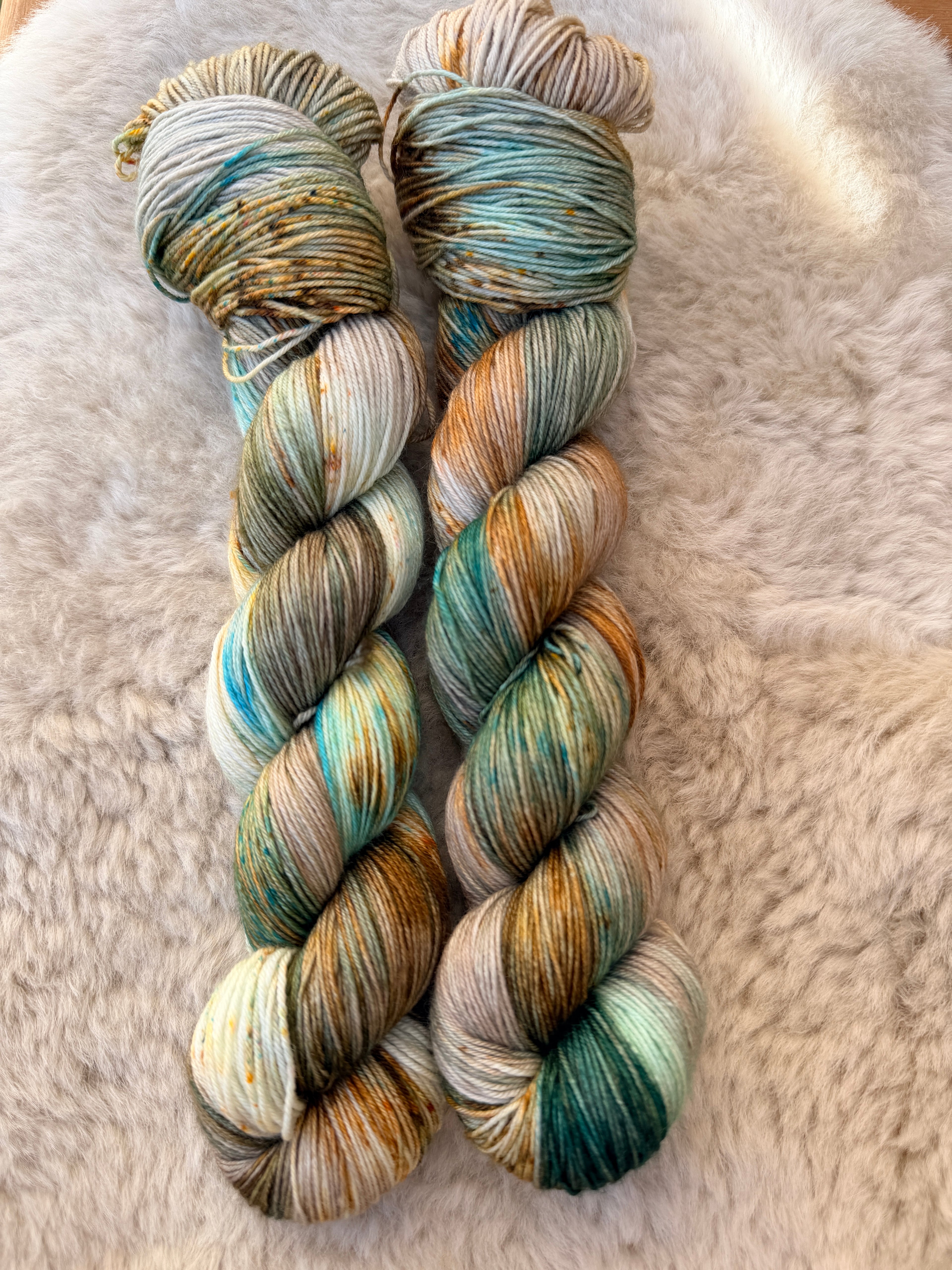 "Vor uns nur Wetter" MeerMerino  100% Merino 400m/100g