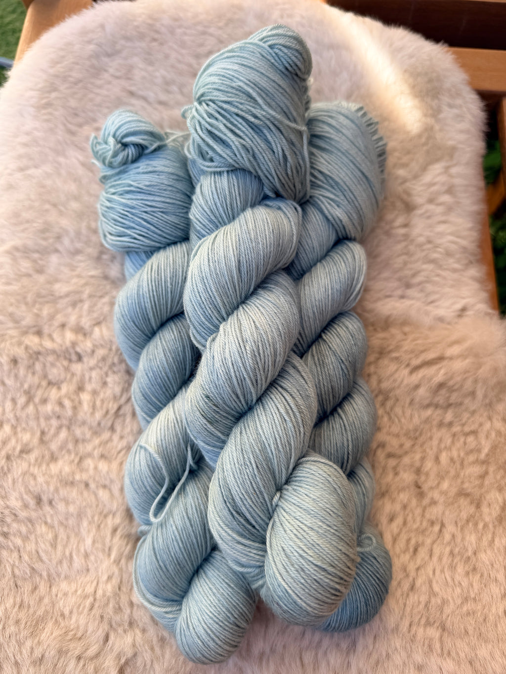 "Der Himmel unter Wasser (etwas heller)" MeerMerino  100% Merino 400m/100g