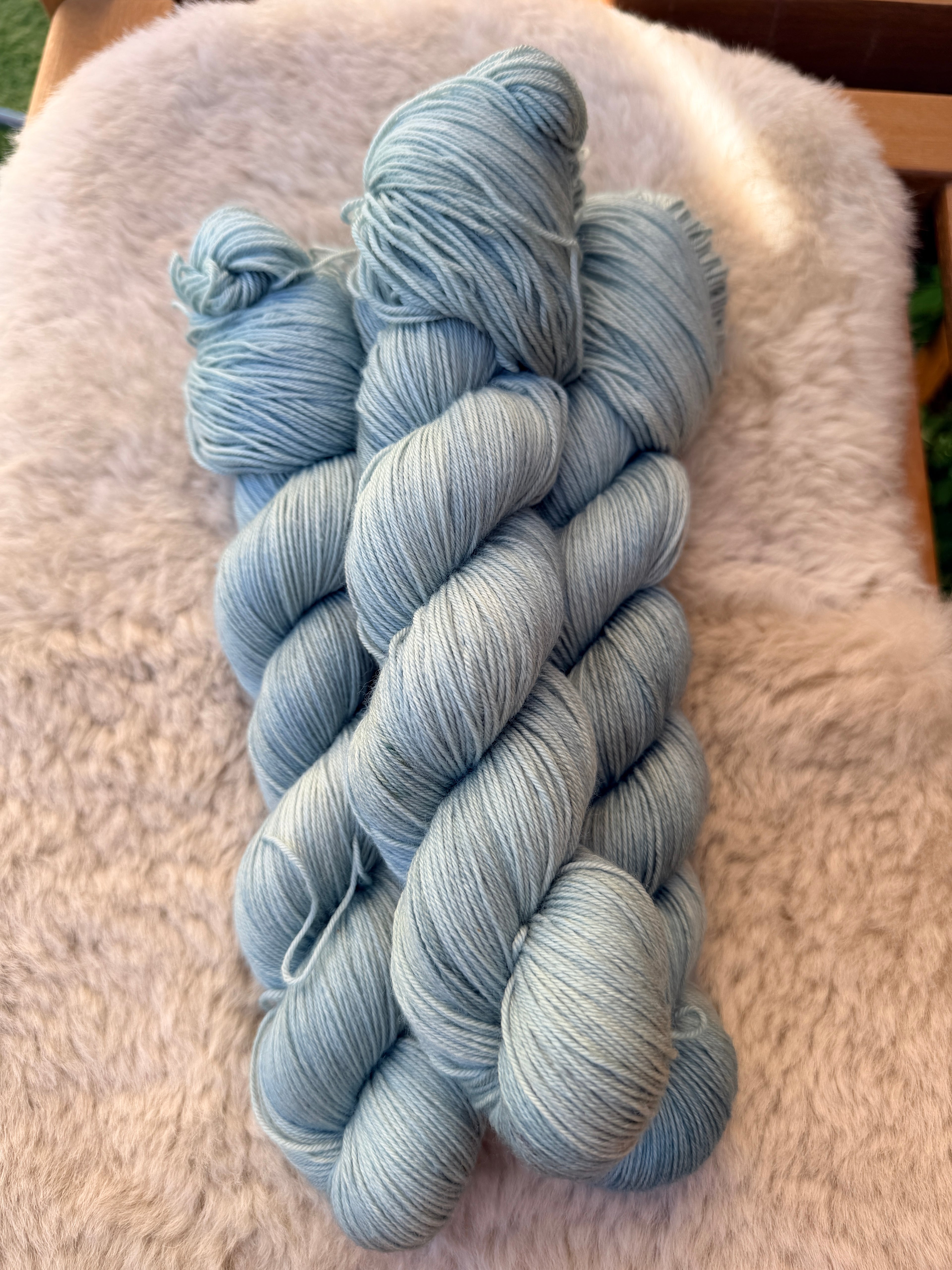 "Der Himmel unter Wasser (etwas heller)" MeerMerino  100% Merino 400m/100g