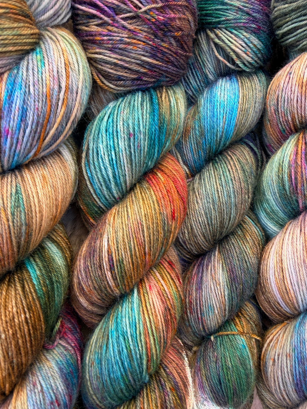 "De Slufter" Bluefaced Sock 75 % BFL 25% Nylon 425m/100g