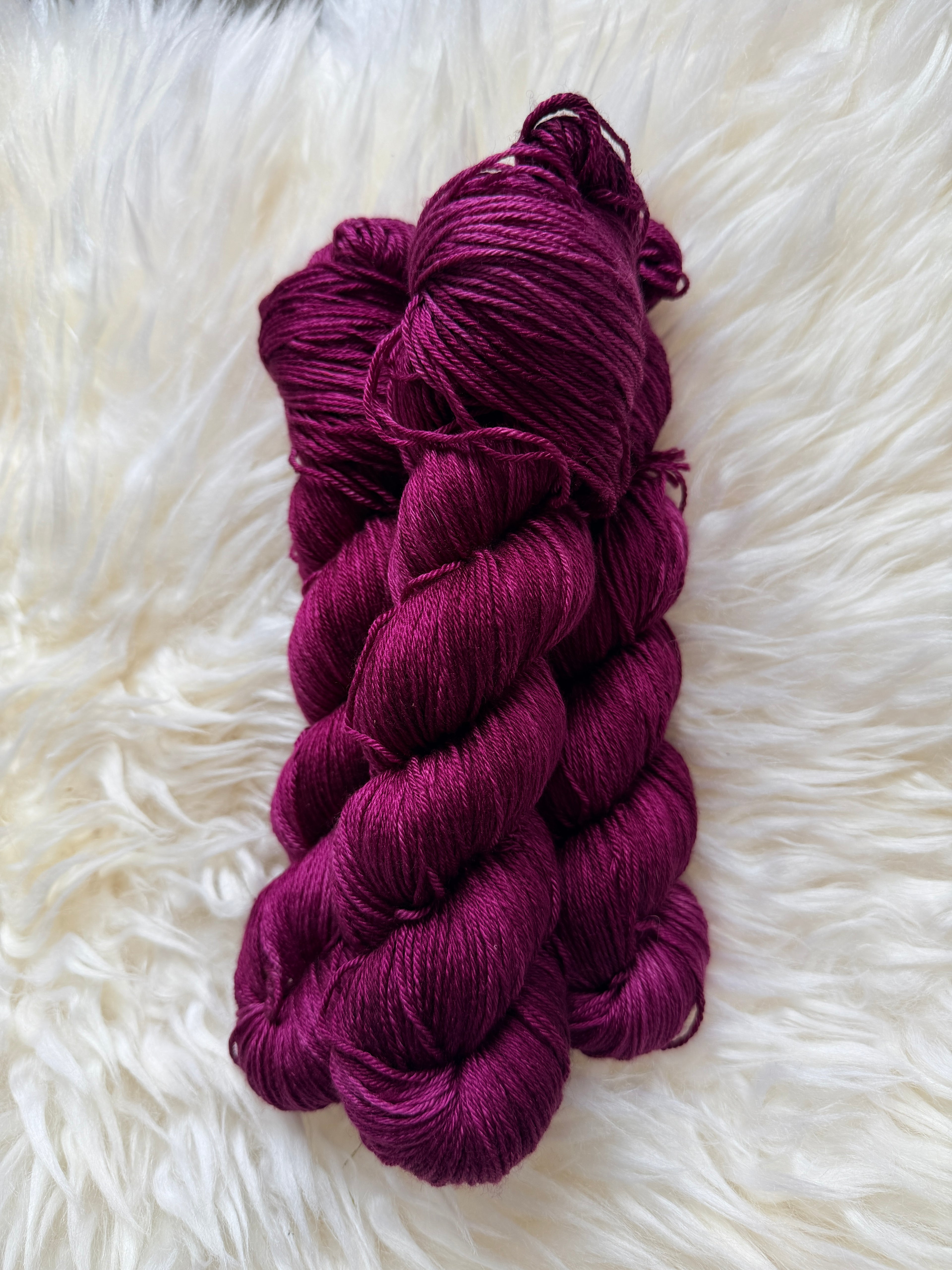 "Abends in De Koog"Glückscake Luxus MeerSeide  50% Merino 50% Seide 400m/100g
